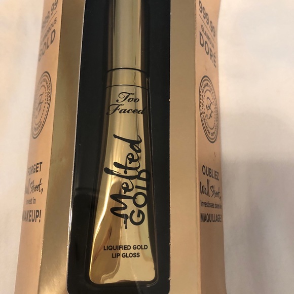 💋Too Faced Glamorous Gold liquified lip gloss, - Picture 6 of 8